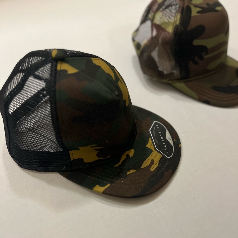 Men’s Army Fatigue Net SnapBack Hats